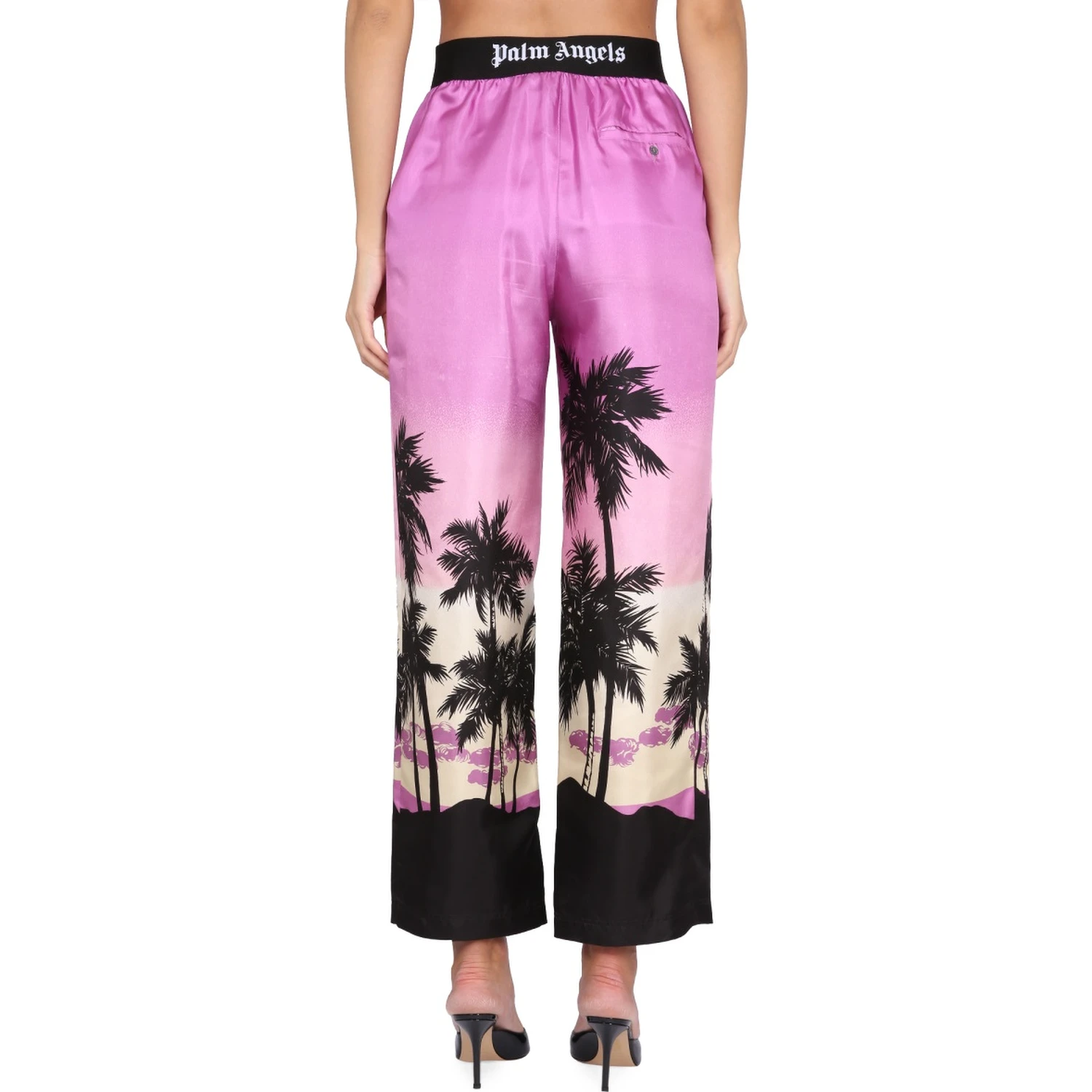 PANTS WITH SUNSET PRINT