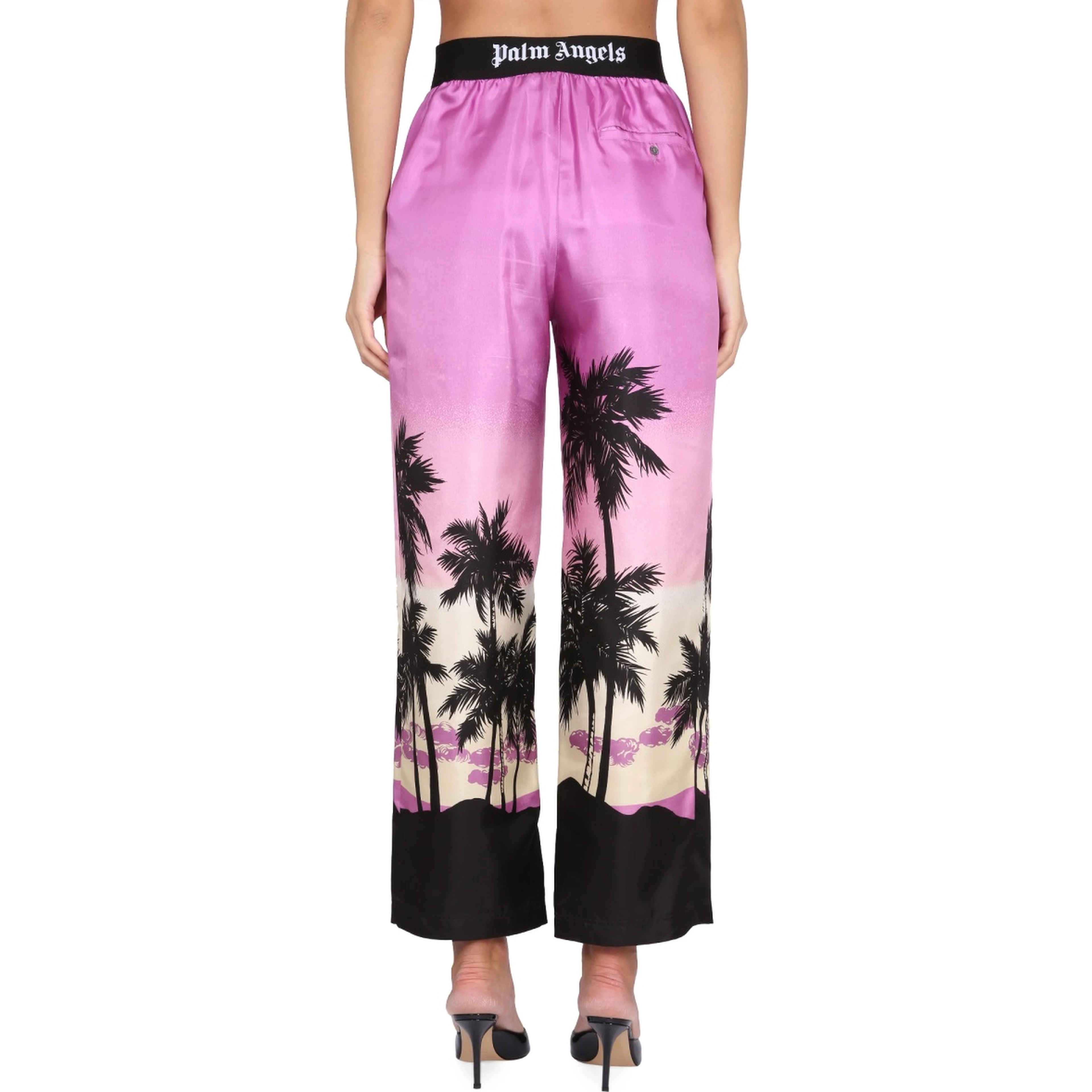 PANTS WITH SUNSET PRINT