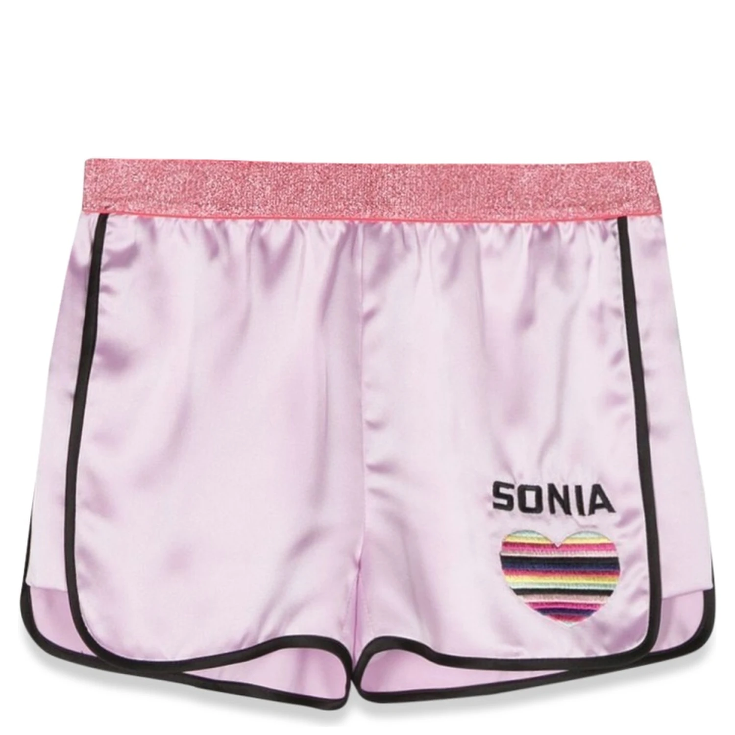 heart logo shorts