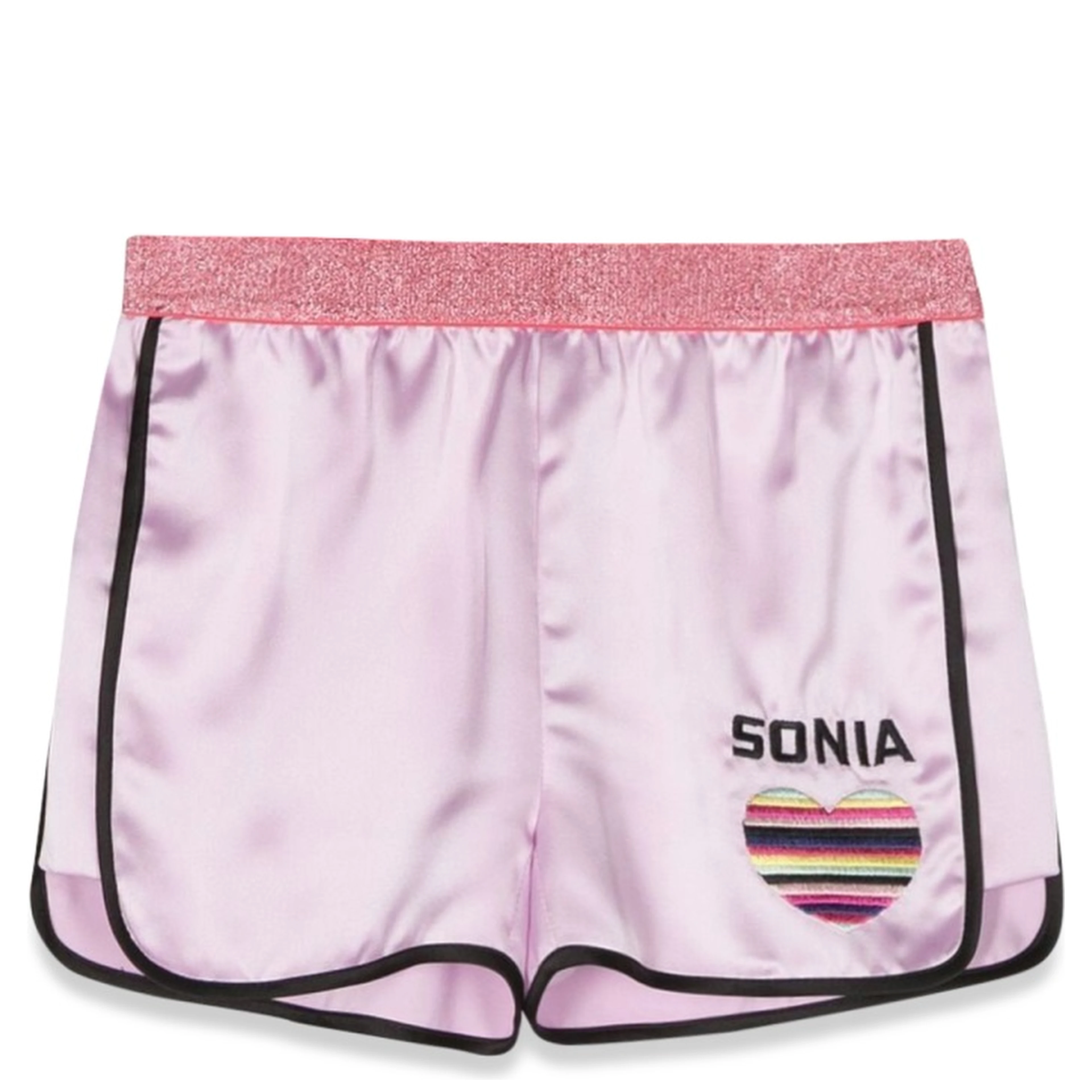 heart logo shorts