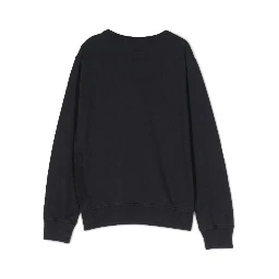 pocket crewneck sweatshirt