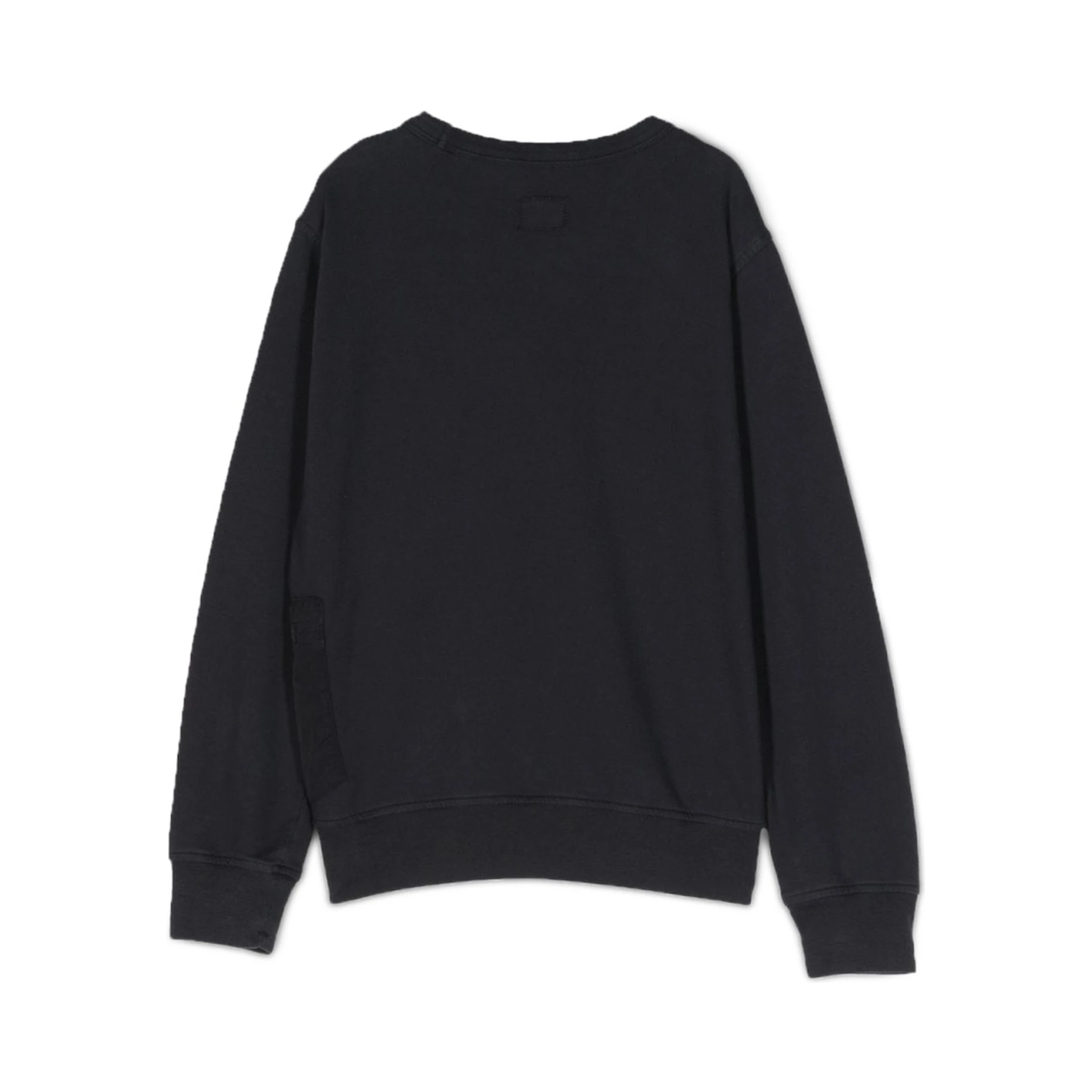 pocket crewneck sweatshirt