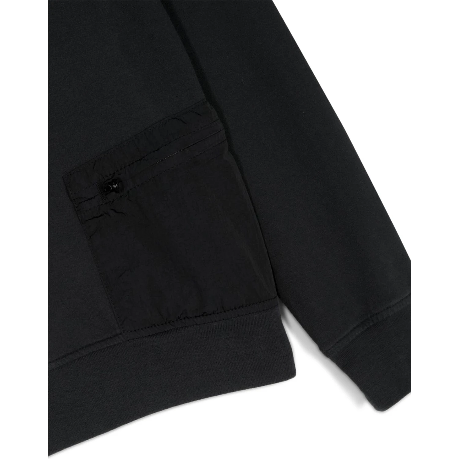 pocket crewneck sweatshirt