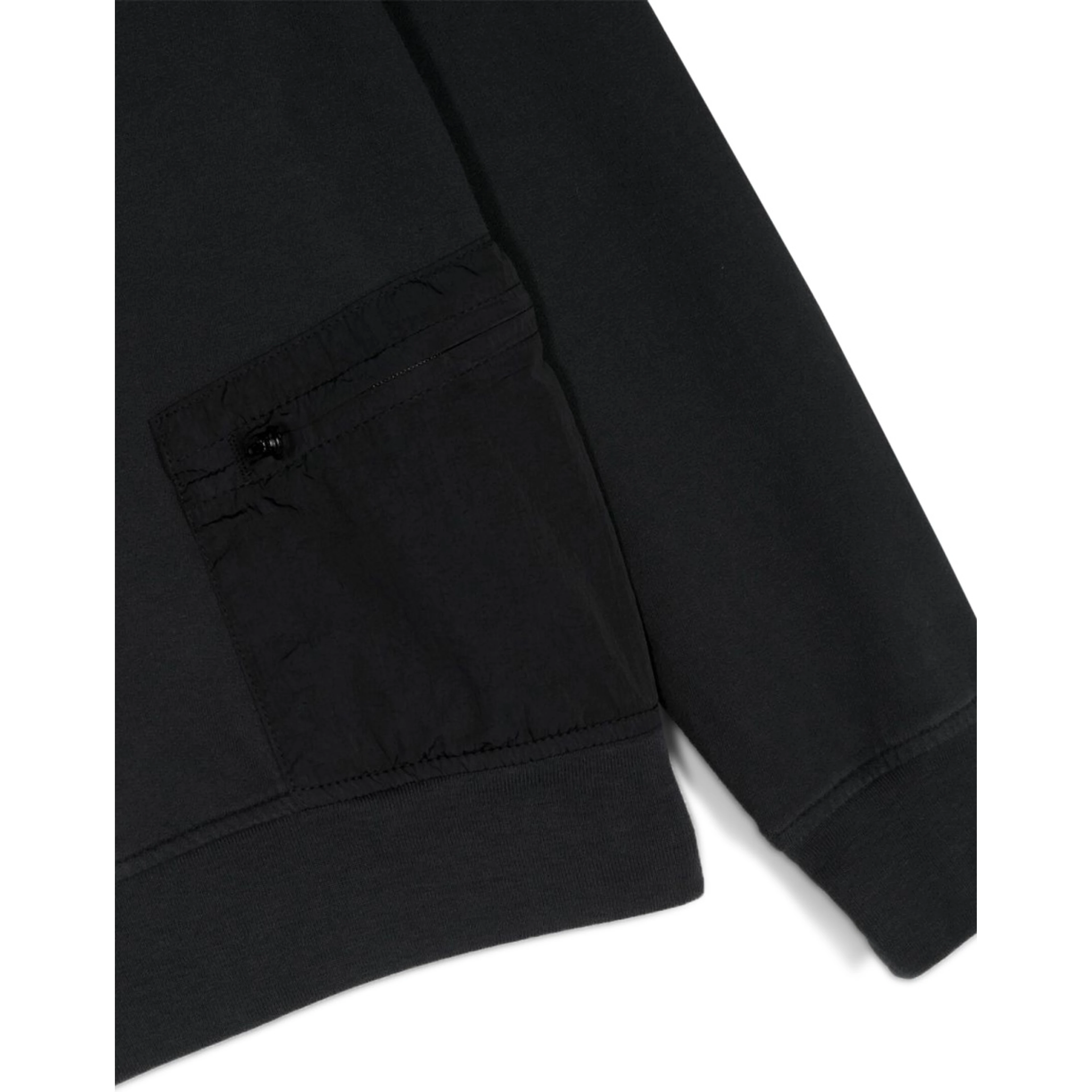 pocket crewneck sweatshirt