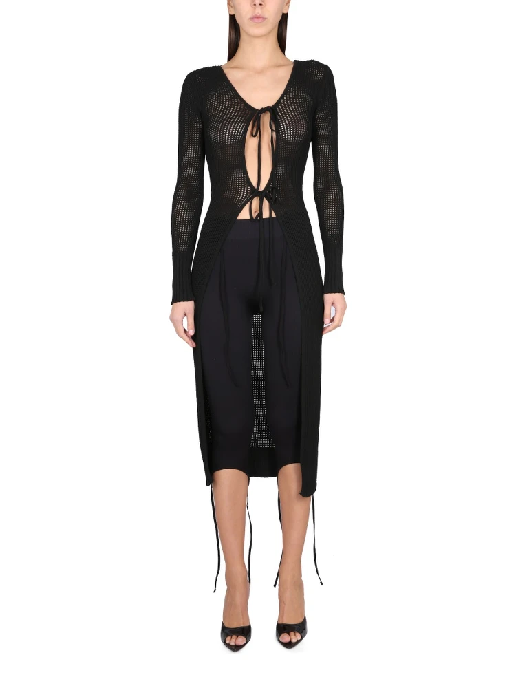 LONG PERFORATED JERSEY
