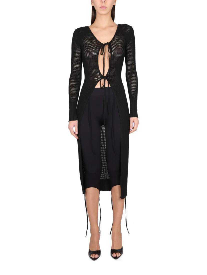 LONG PERFORATED JERSEY