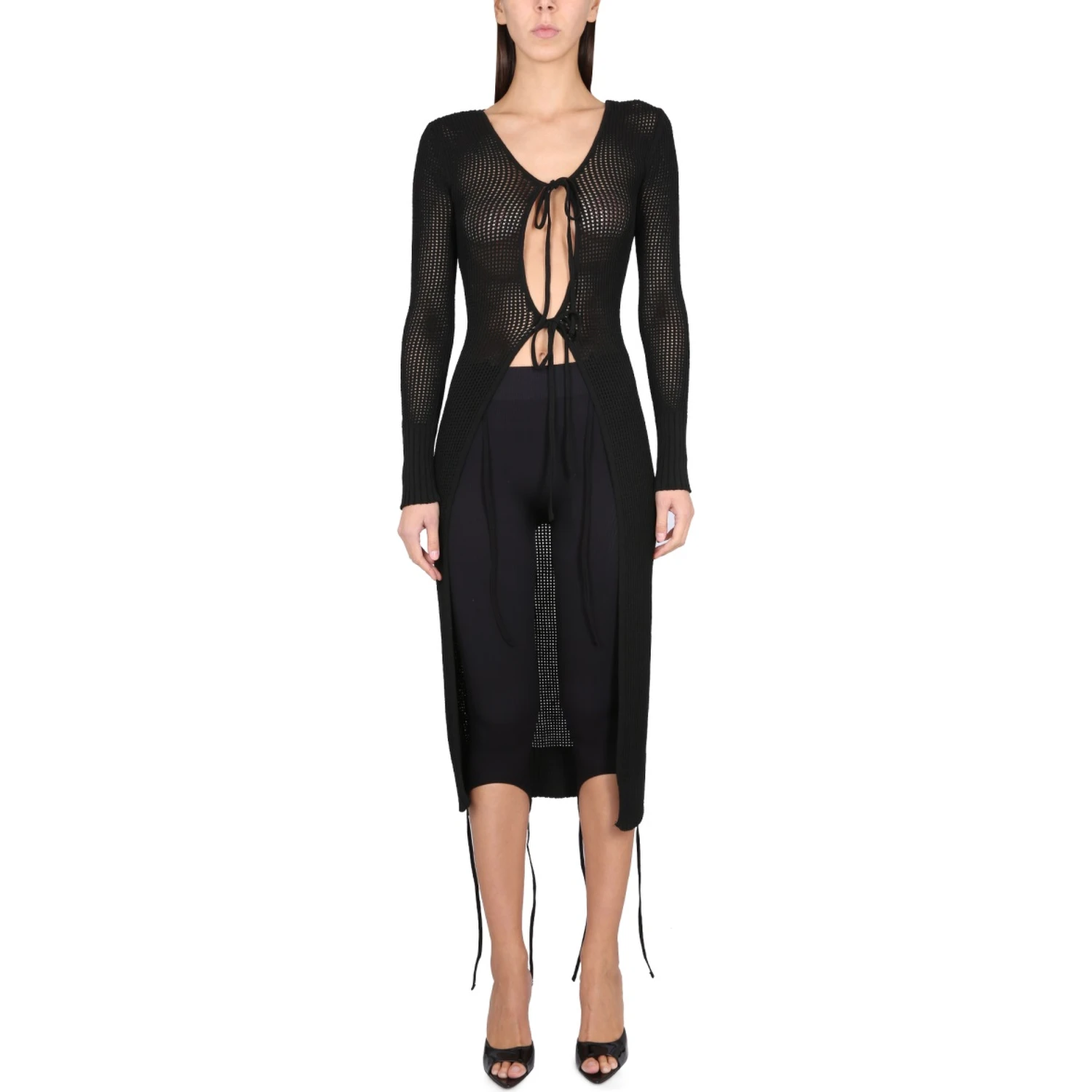LONG PERFORATED JERSEY