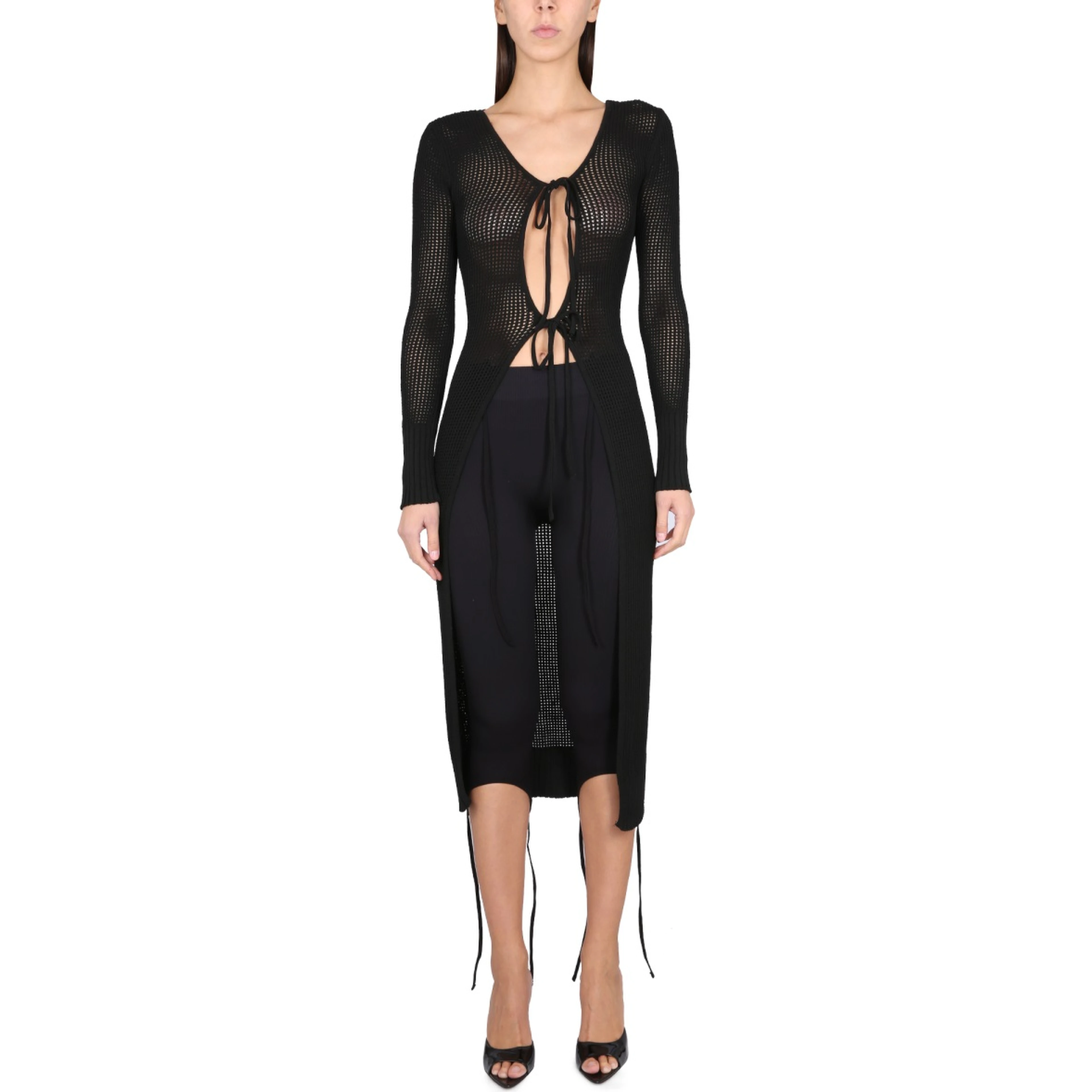 LONG PERFORATED JERSEY