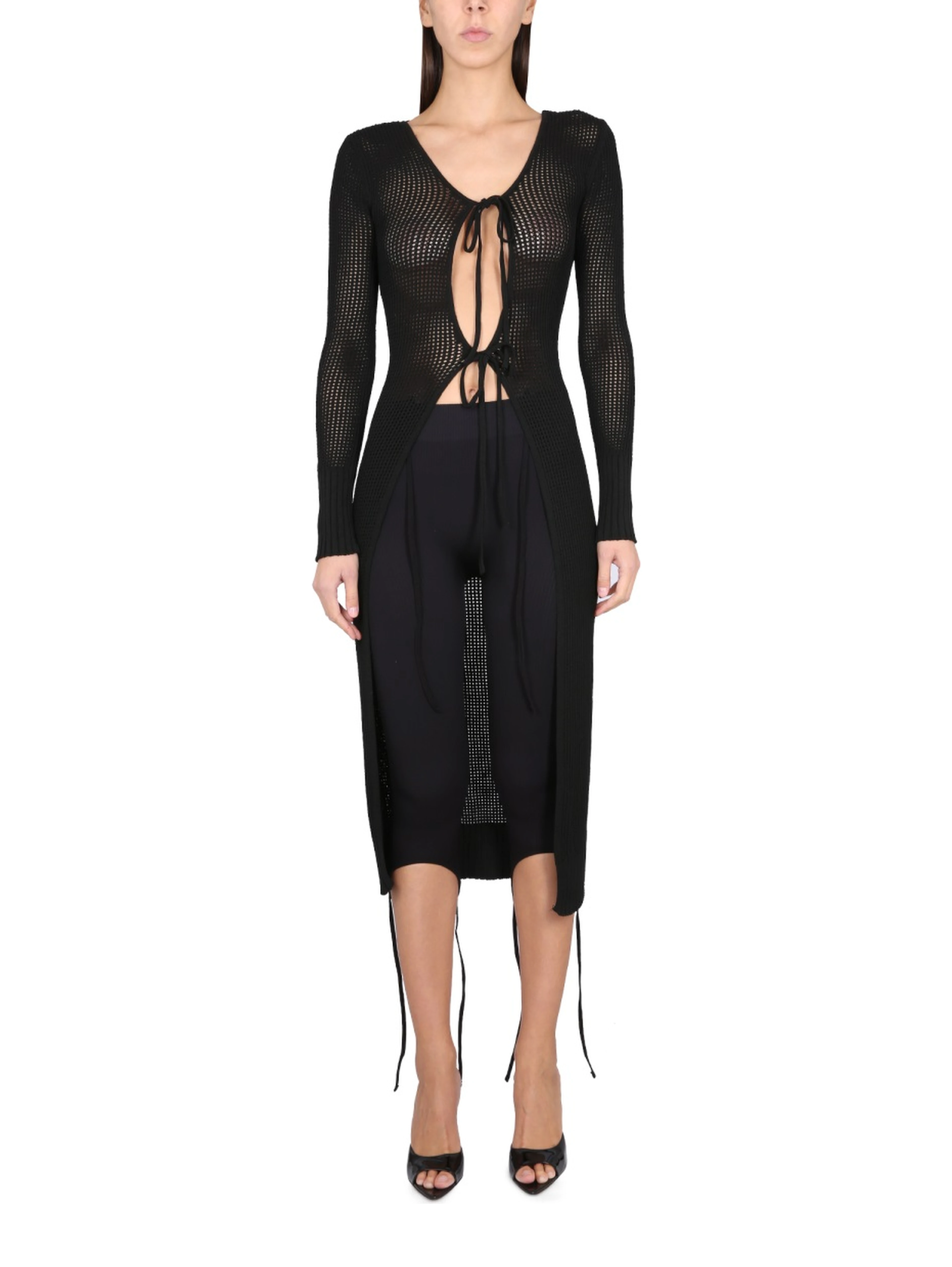 LONG PERFORATED JERSEY