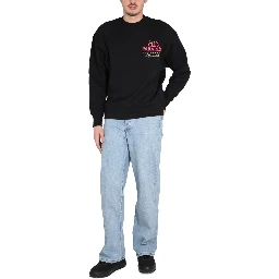 SWEATSHIRT WITH LOGO PRINT