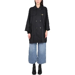 DOUBLE-BREASTED TRENCH COAT