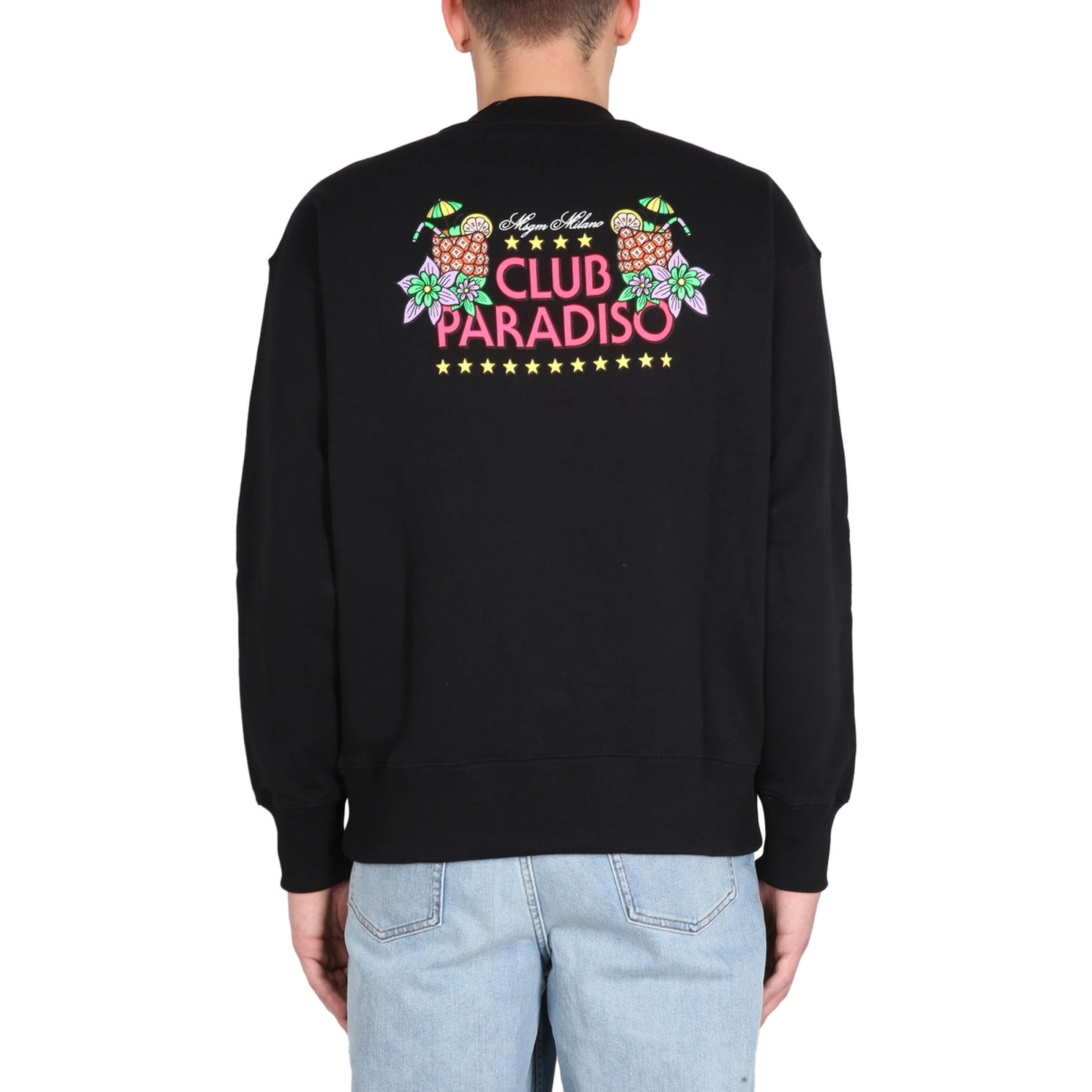 SWEATSHIRT WITH LOGO PRINT