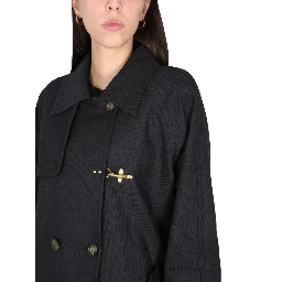 DOUBLE-BREASTED TRENCH COAT