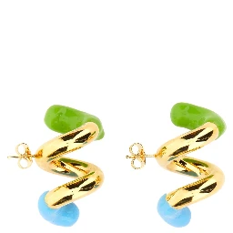 DOUBLE FUSILLO EARRING