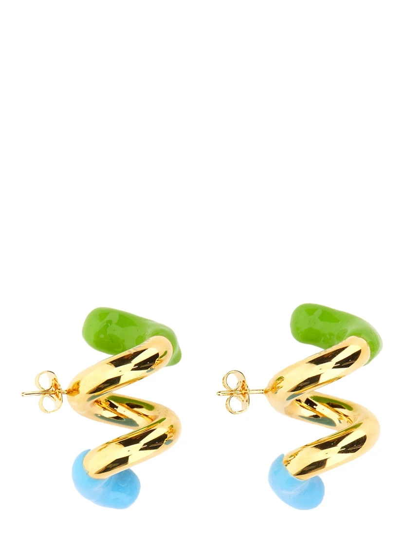 DOUBLE FUSILLO EARRING