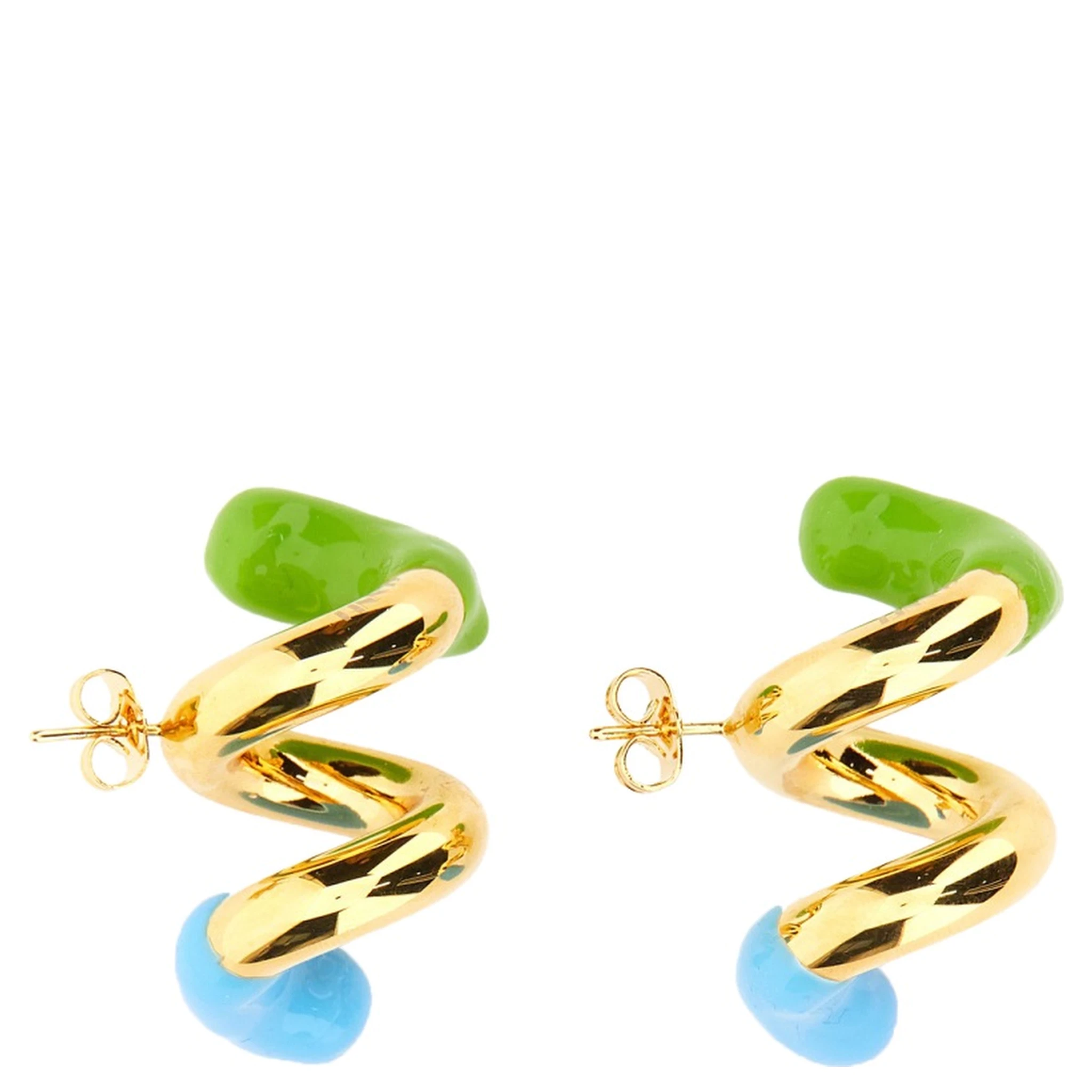 DOUBLE FUSILLO EARRING