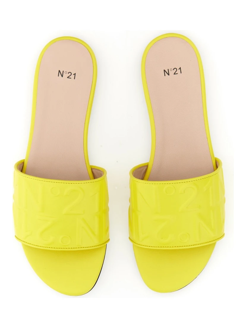 SLIDE SANDAL WITH LOGO