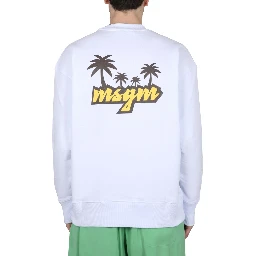 CREWNECK SWEATSHIRT WITH LOGO