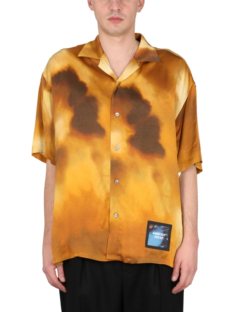 SHIRT WITH LOGO PATCH
