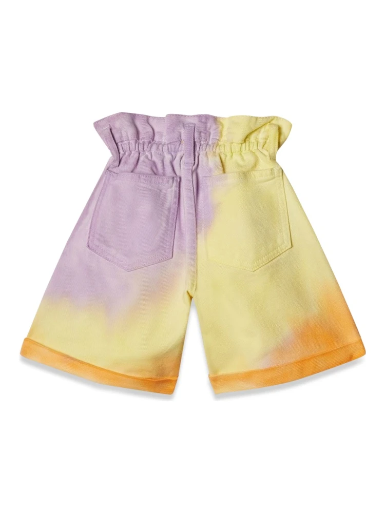helvetica sprayed shorts alternative
