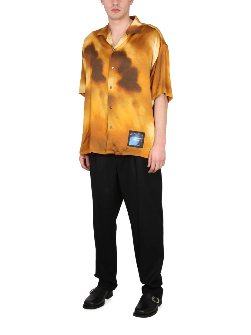 SHIRT WITH LOGO PATCH