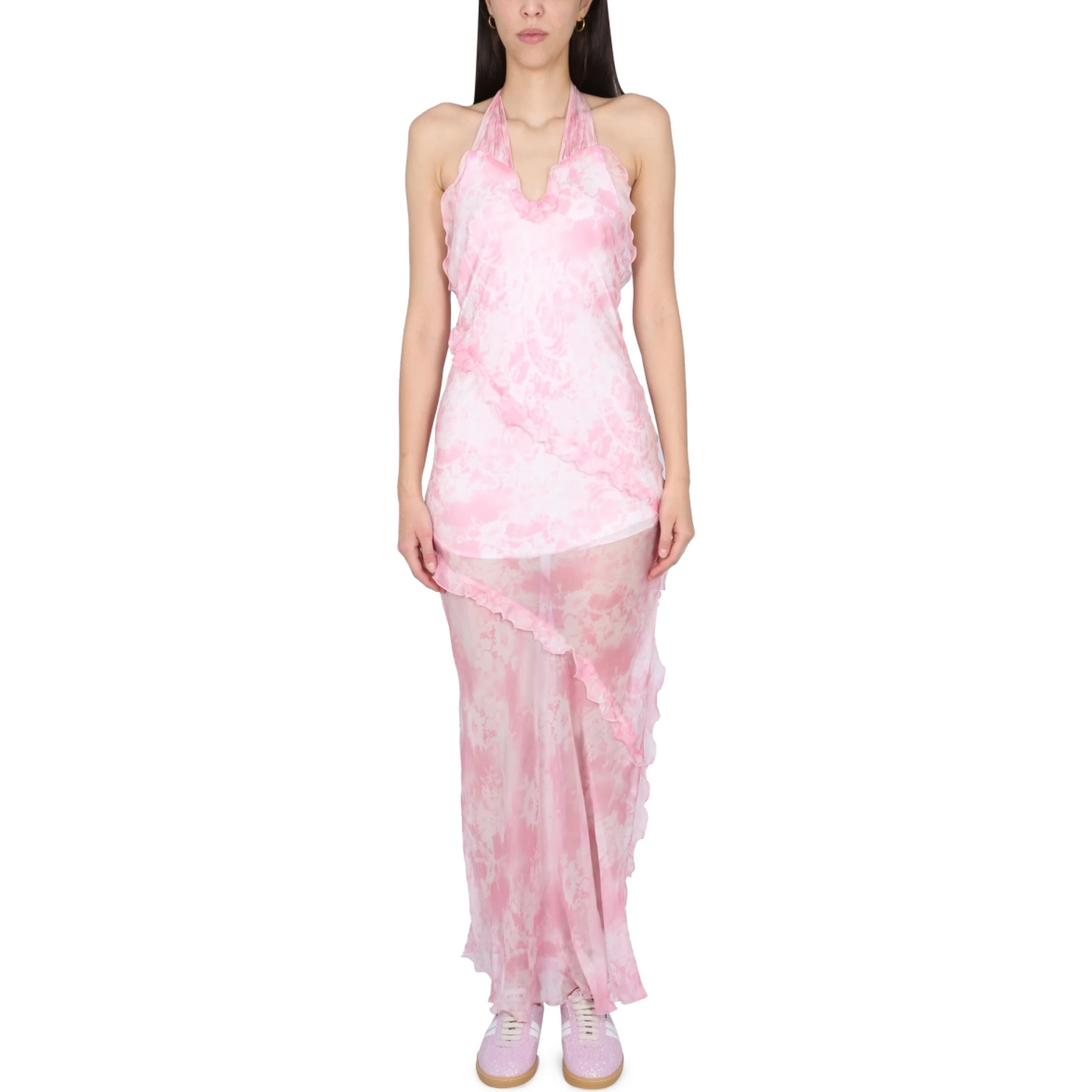 SILK CHIFFON DRESS