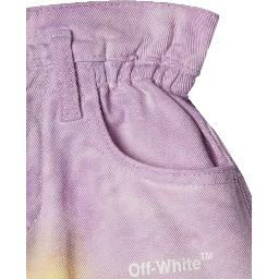 helvetica sprayed shorts