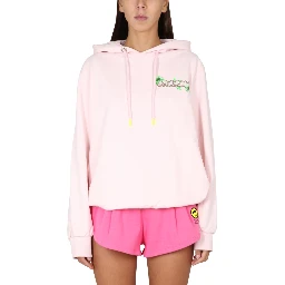 SWEATSHIRT WITH LOGO PRINT