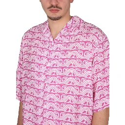MONOGRAM WAVED SHIRT