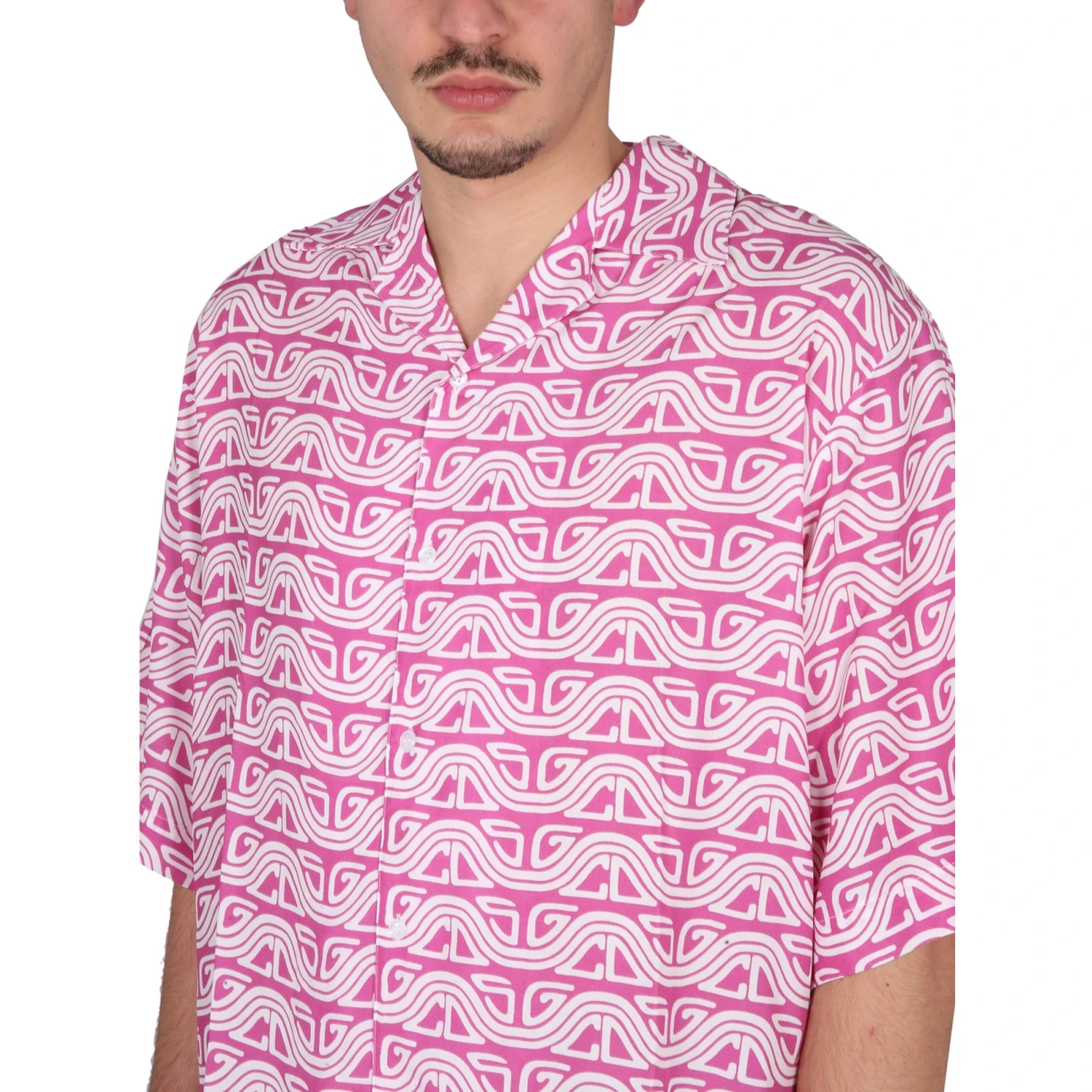 MONOGRAM WAVED SHIRT