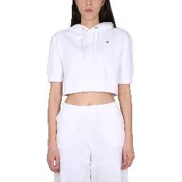 SWEATSHIRT WITH LOGO EMBROIDERY