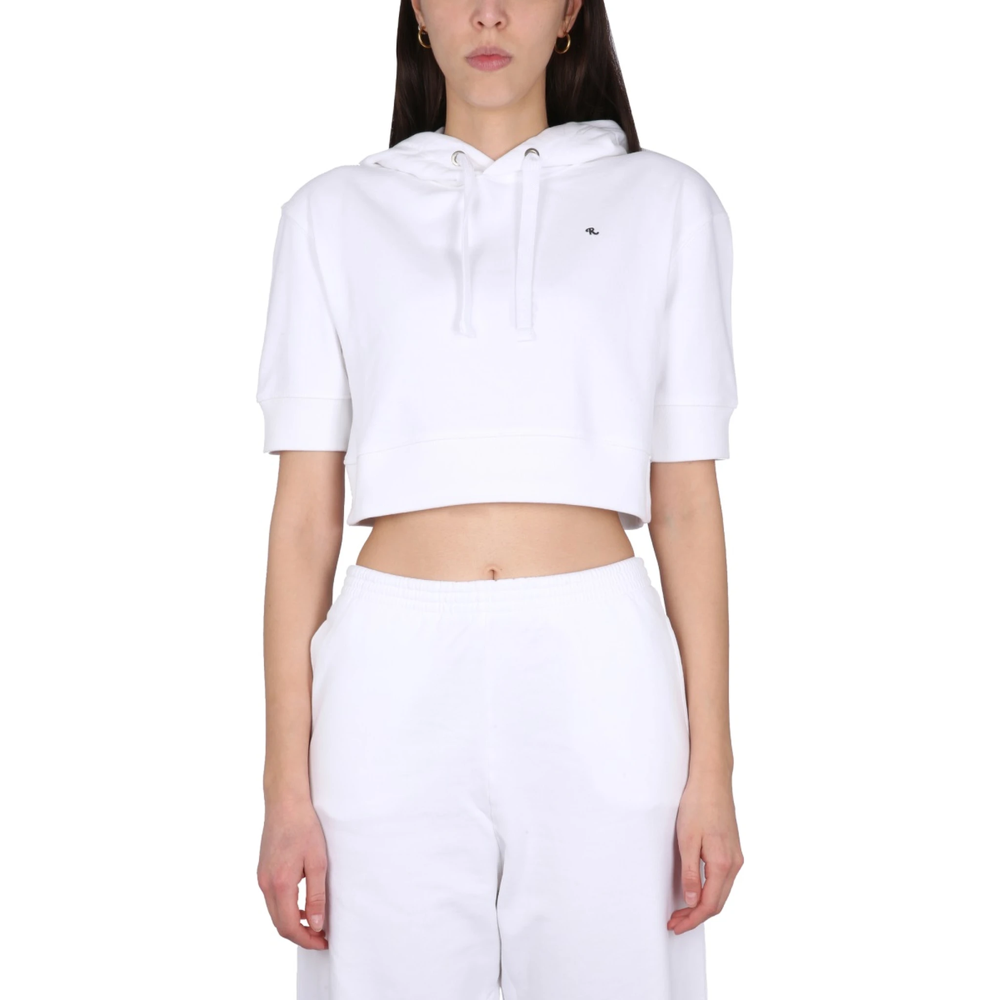 SWEATSHIRT WITH LOGO EMBROIDERY