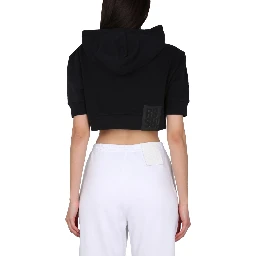 SWEATSHIRT WITH LOGO EMBROIDERY