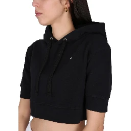 SWEATSHIRT WITH LOGO EMBROIDERY