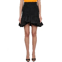 FLOUNCED MINI SKIRT