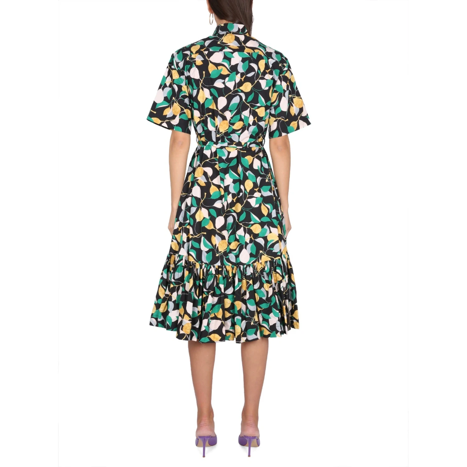 SHIRT DRESS WITH BELT
