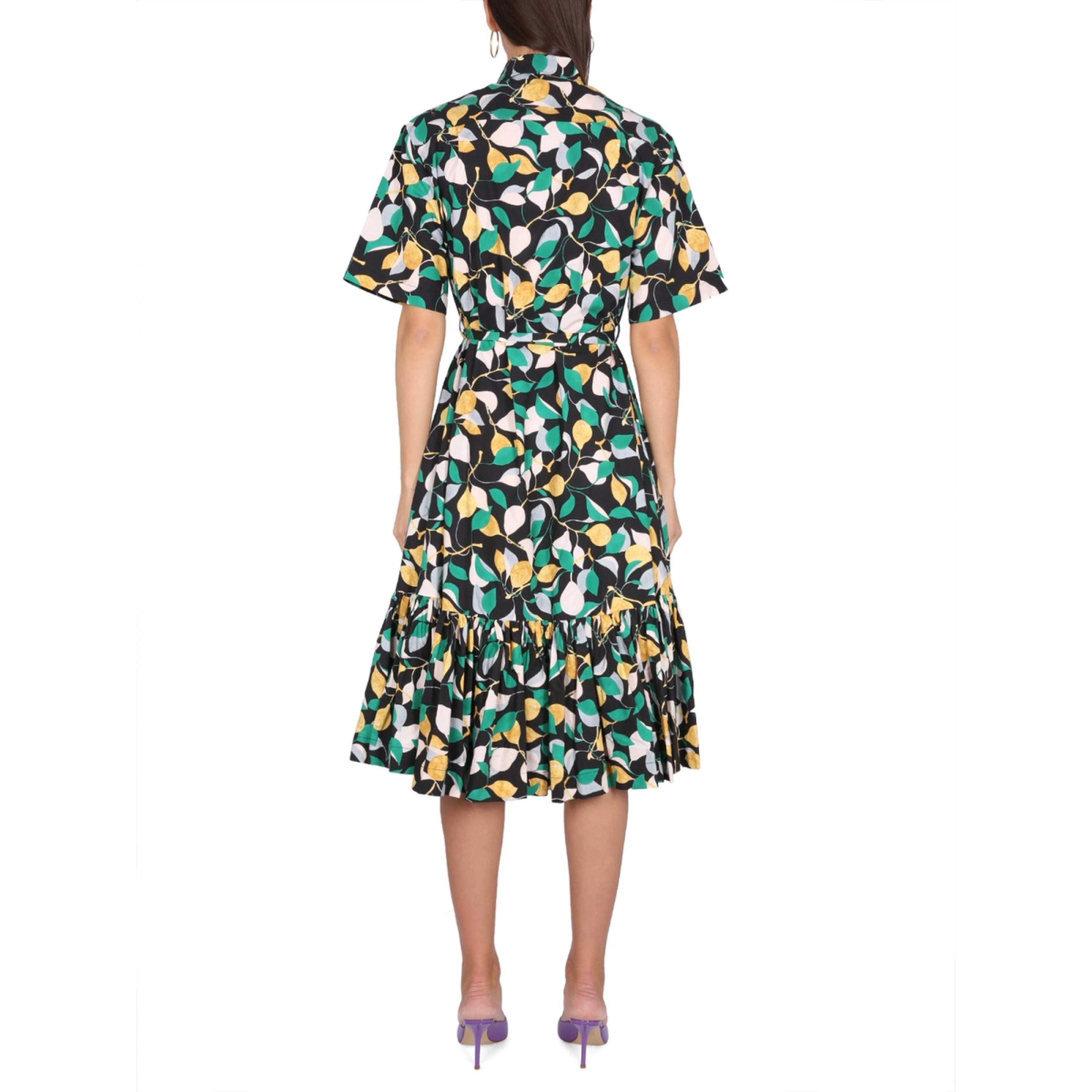 SHIRT DRESS WITH BELT