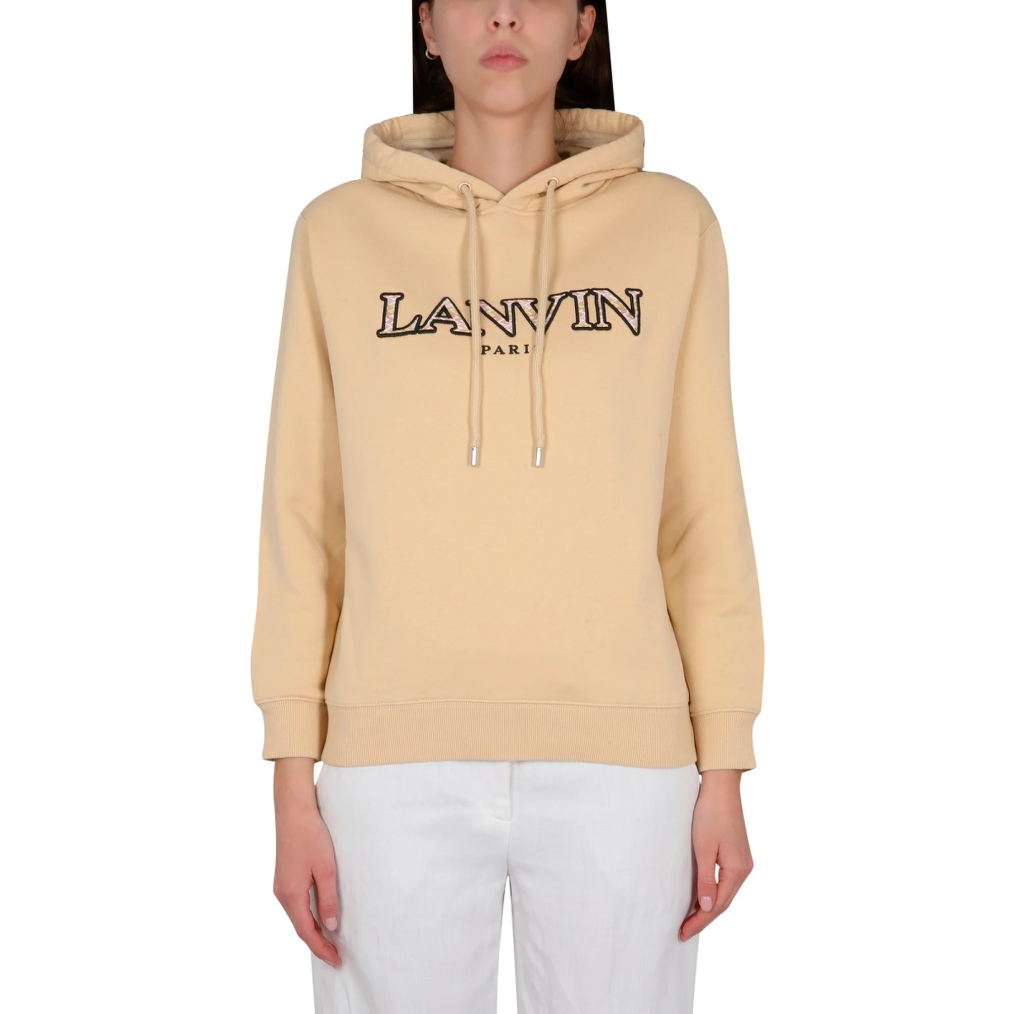 SWEATSHIRT WITH LOGO EMBROIDERY