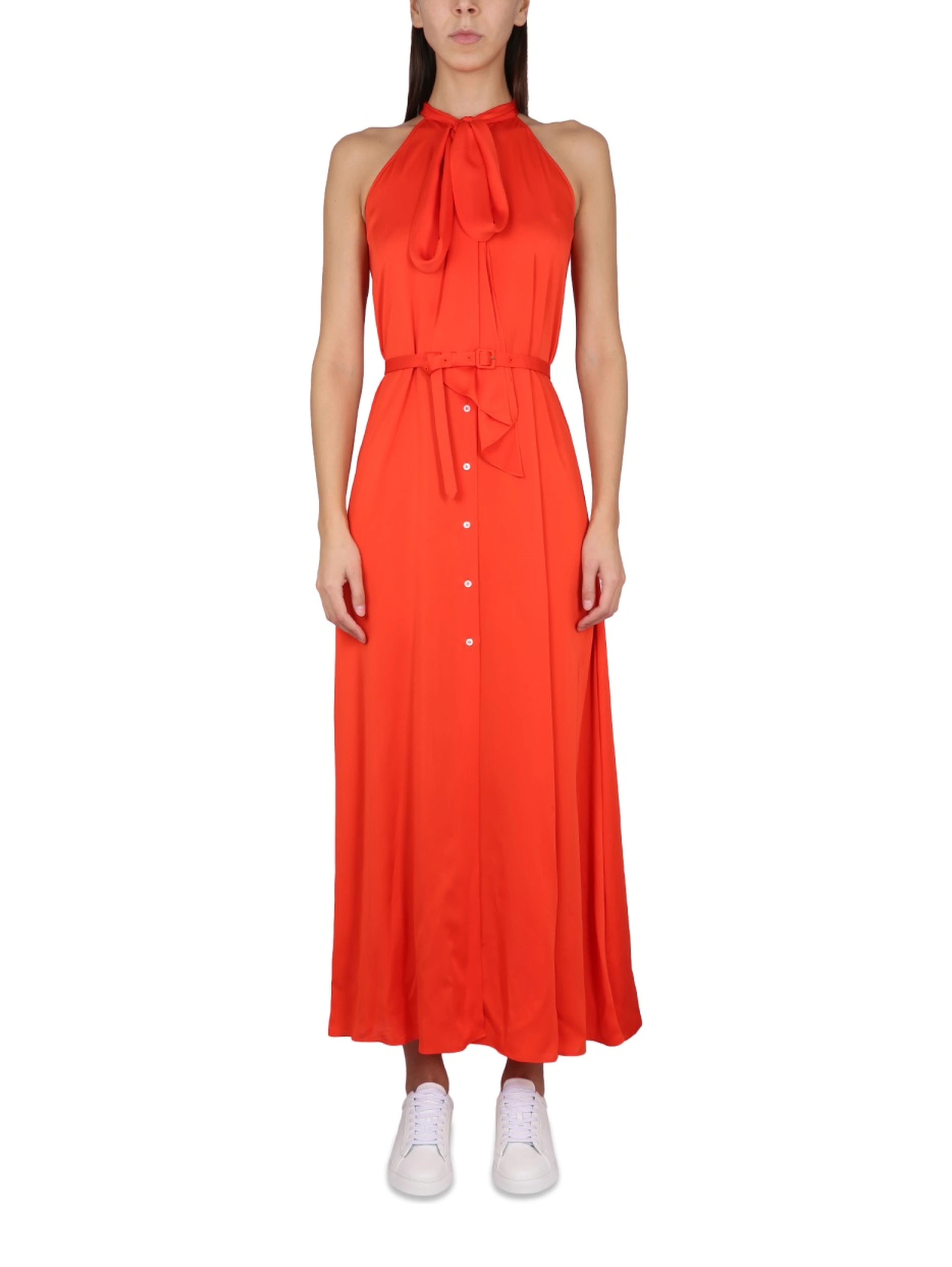 BELTED DRESS