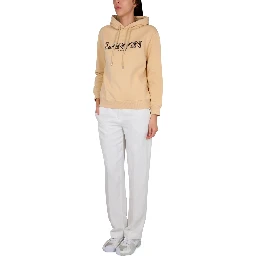 SWEATSHIRT WITH LOGO EMBROIDERY