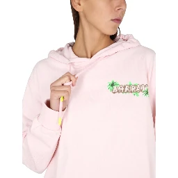 SWEATSHIRT WITH LOGO PRINT