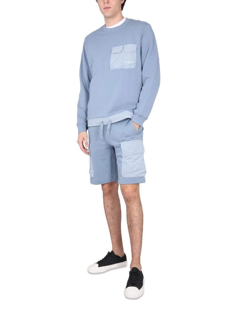COTTON BERMUDA SHORTS