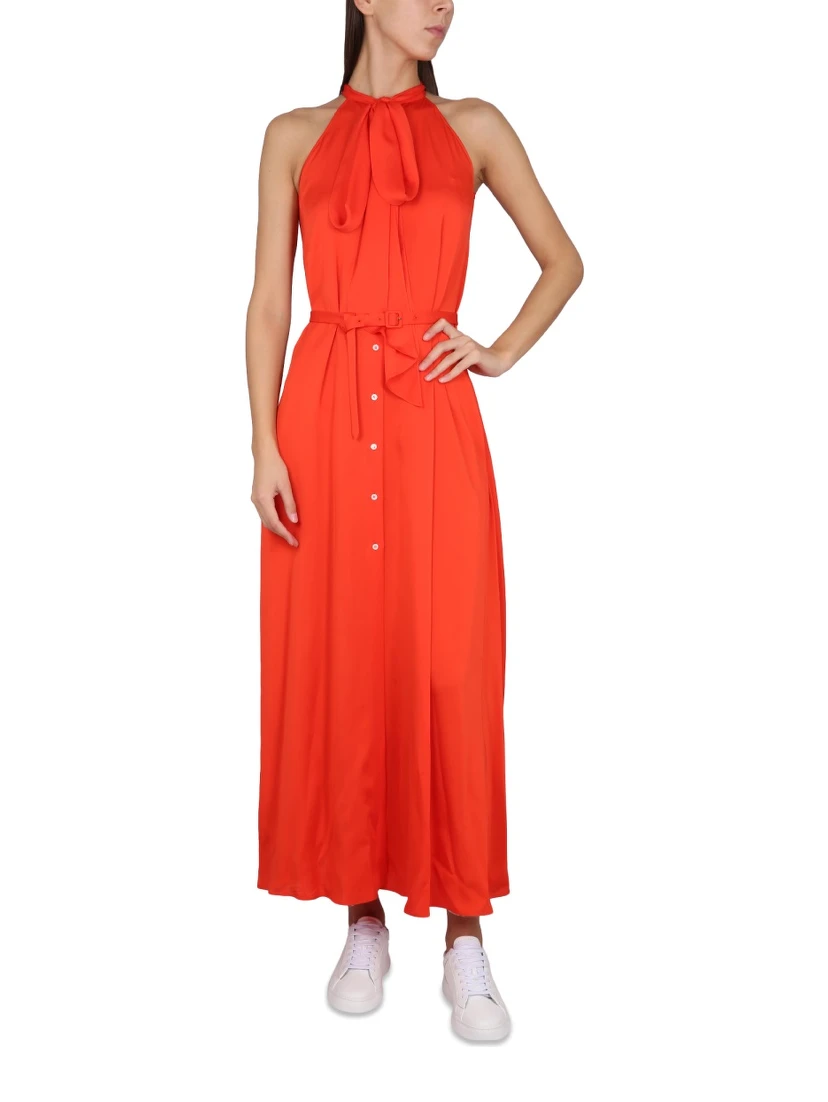 BELTED DRESS