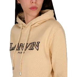 SWEATSHIRT WITH LOGO EMBROIDERY