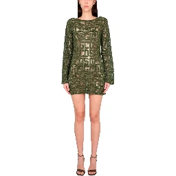 MONOGRAM MACRAME DRESS
