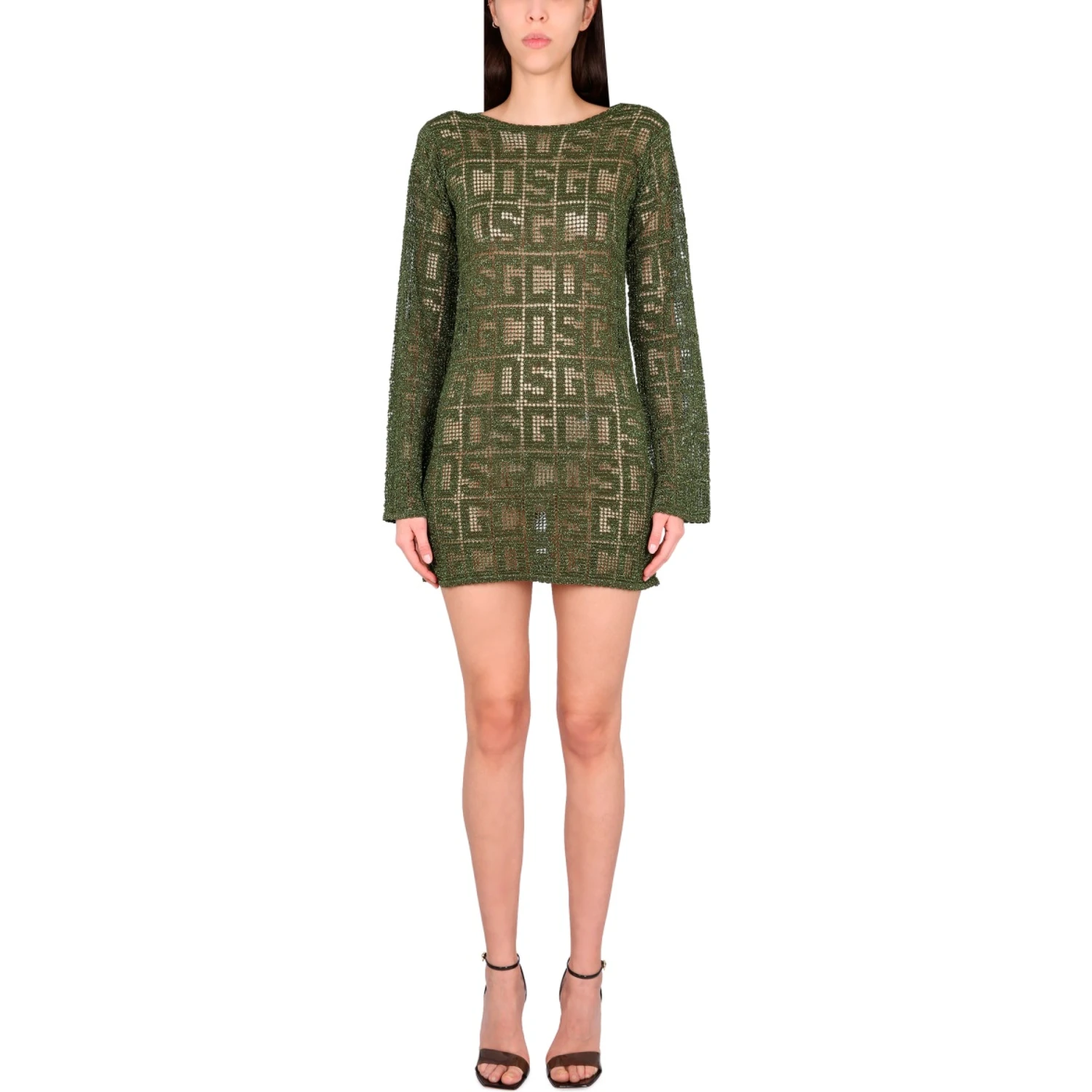 MONOGRAM MACRAME DRESS