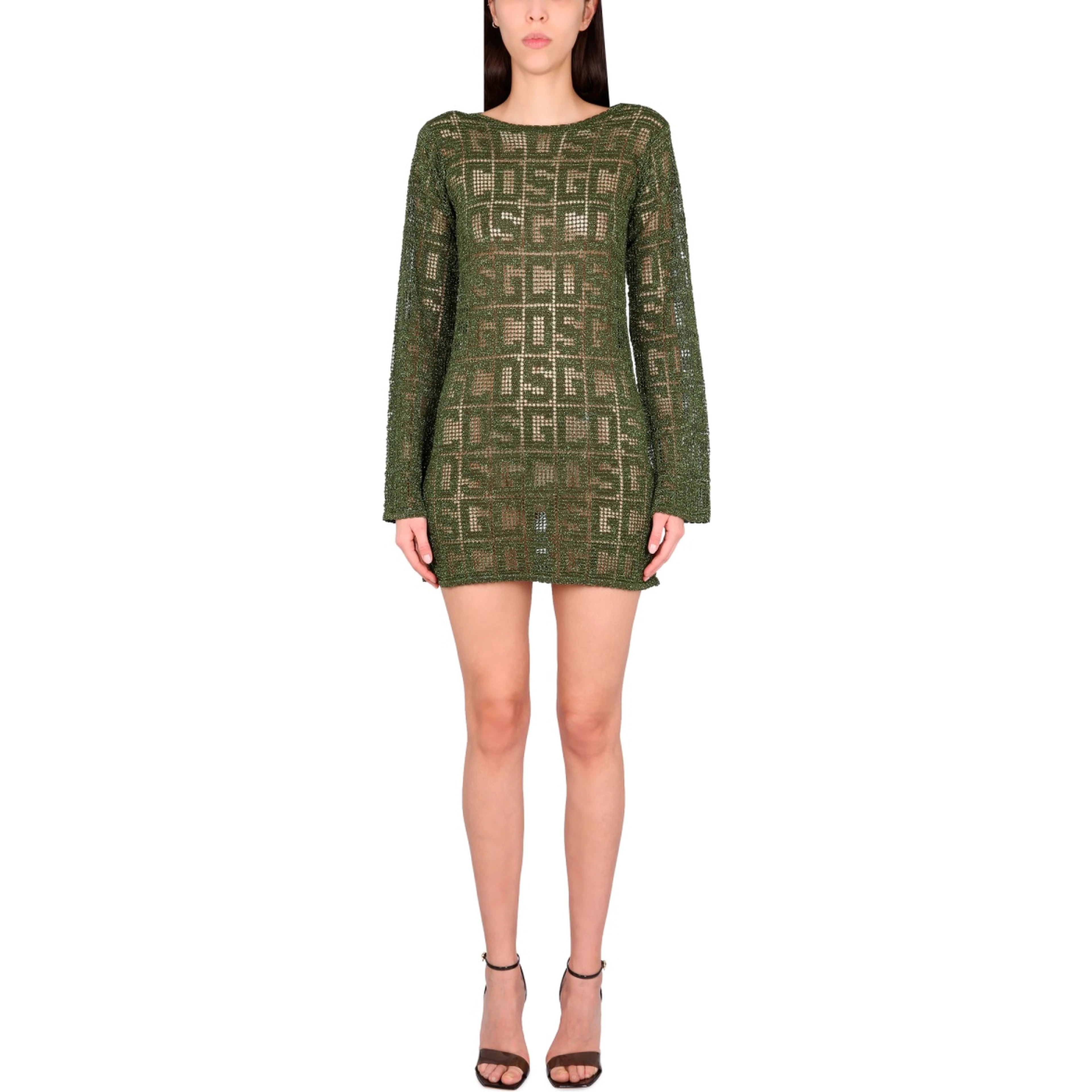 MONOGRAM MACRAME DRESS