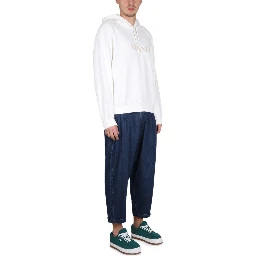 SWEATSHIRT WITH LOGO EMBROIDERY