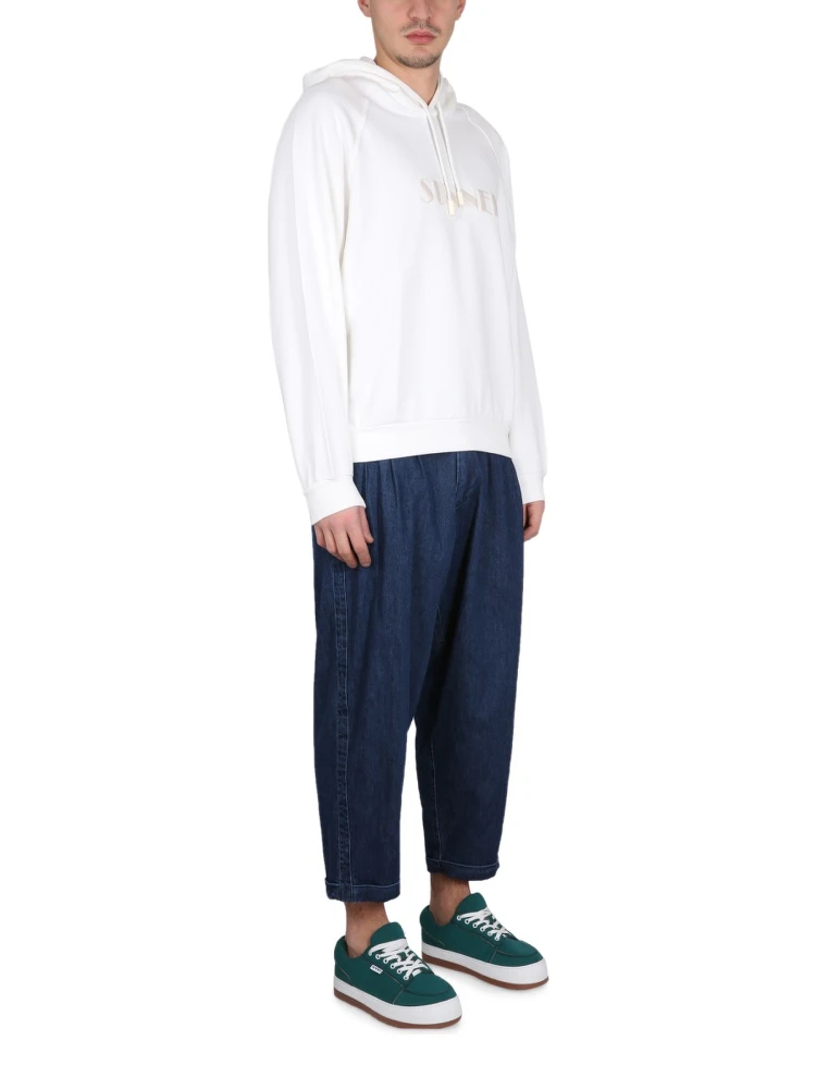 SWEATSHIRT WITH LOGO EMBROIDERY alternative