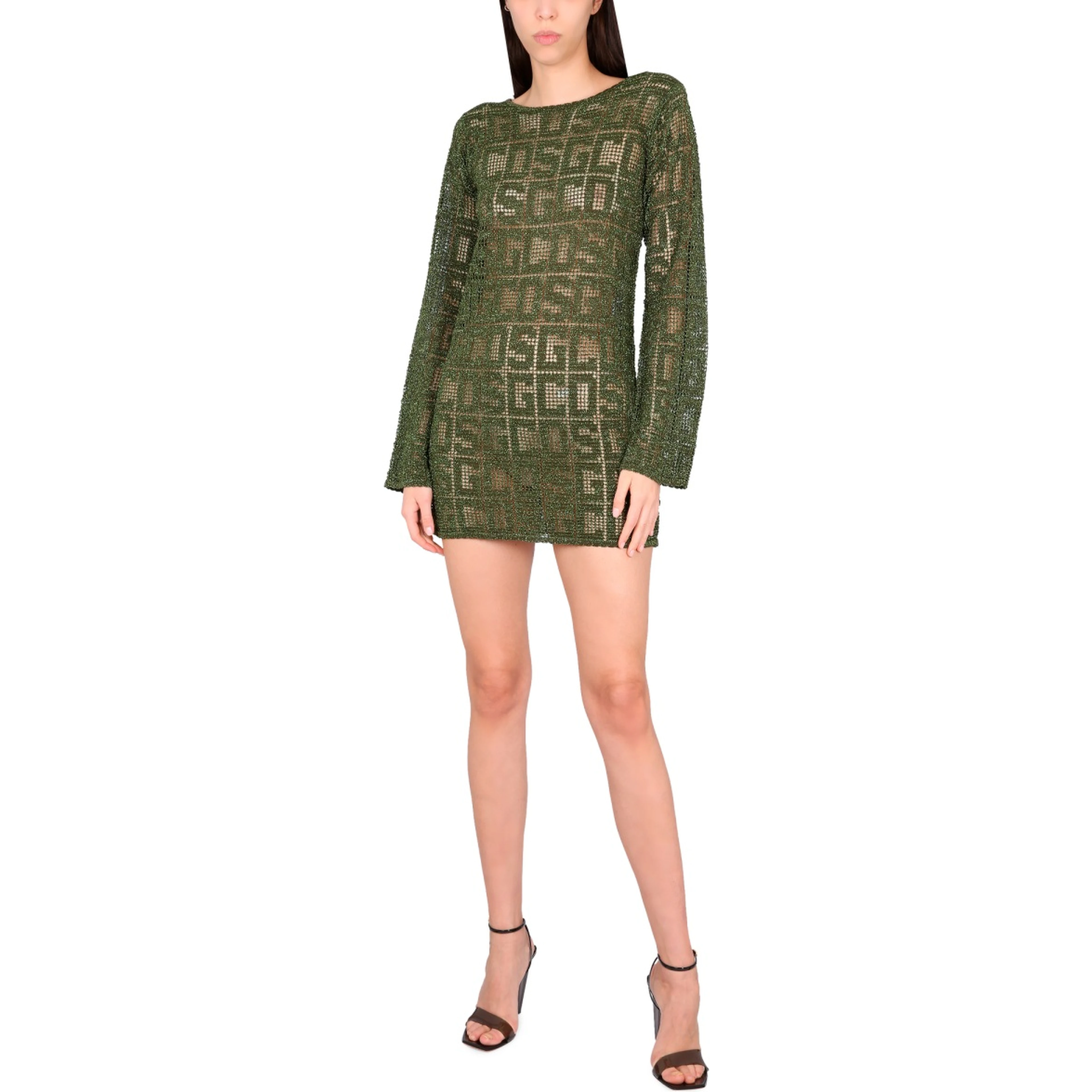 MONOGRAM MACRAME DRESS